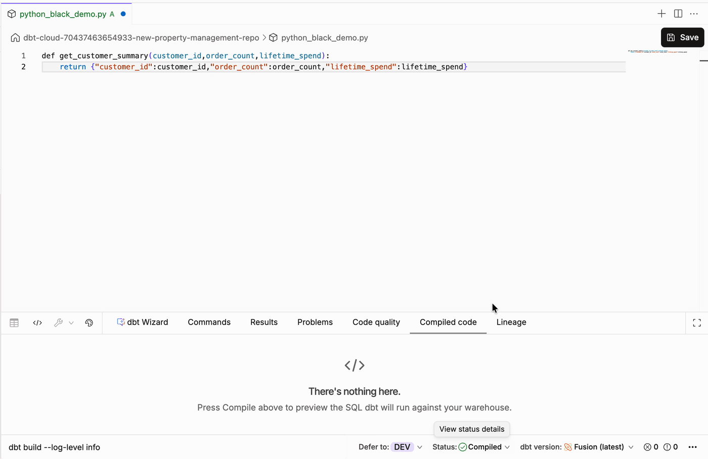 Format Python files using Black. Format Python files using Black.
